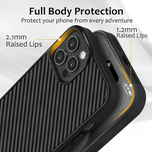 Gold Fragment | Forged Carbon Fiber | iPhone Case | INTERNATIONAL LONGER SHIPPING