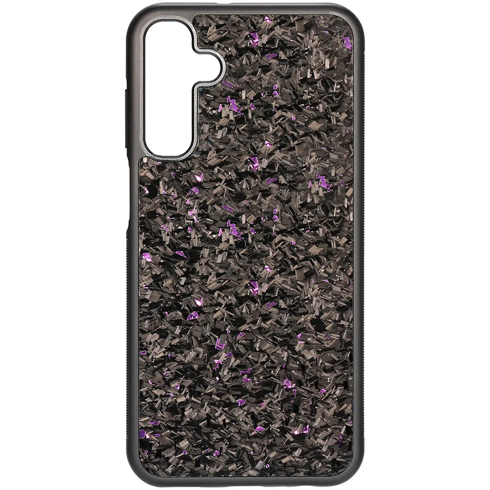 Purple Fragment | Forged Carbon Fiber | Samsung Case
